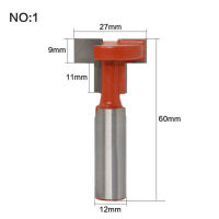 1ชิ้น12มิลลิเมตรก้านคุณภาพ T-Slotting Router บิตสำหรับงานไม้ราคาเครื่องตัดสิ่ว