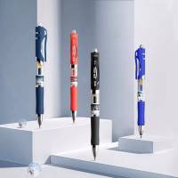 ปากกา M&amp;G รุ่น K-35 ปากกาลูกลื่น หัวปากกาขนาด 0.5 เขียนลื่นไม่มีสะดุด มี 3 สี (สีดำ สีแดง และสีน้ำเงิน)