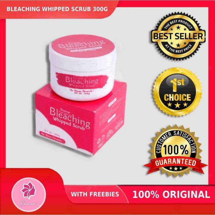 ¤ Body Scrub Whitening Rosmar 300g 100g Lazada PH