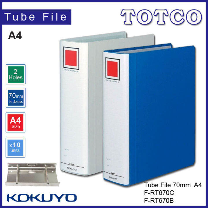 Kokuyo RT670 Tube File A4 70mm | Lazada