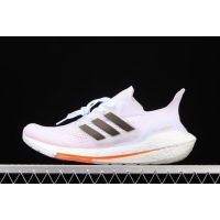 2022 AD Ultraboost 21 Cloud White/Core Black-Solar Red S23840 Sports Running Shoes