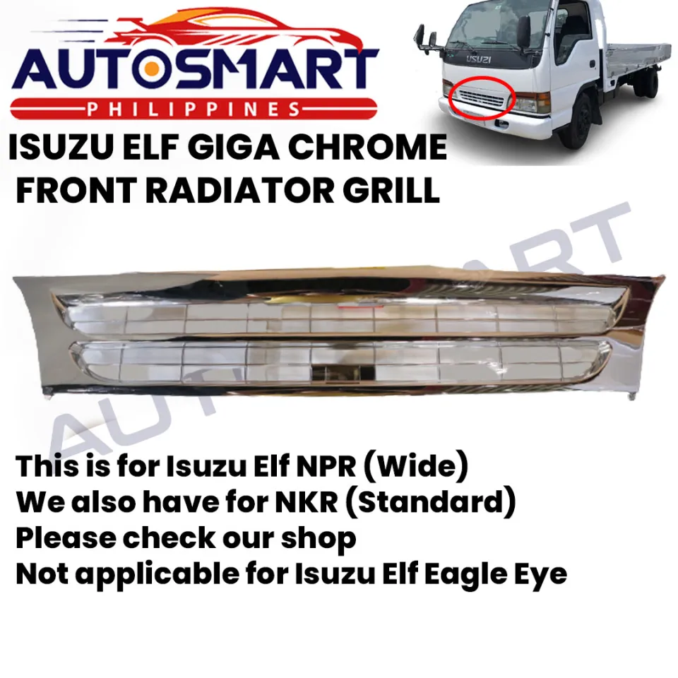 Isuzu Elf Giga NPR Chrome Front Radiator Grill Lazada PH