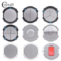 COSWALL R11 R12 Gray Grey Pulse Push Button Dimmer 20A Water Heater Footlight Intermediate Wall Light Switch Switched DIY Module