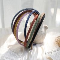 【Ready Stock】 ✗♣ C18 Morandi Color Scrub Face Wash Headbnad Womens All-Match Go Out Non-Slip Hairband Hair Accessories