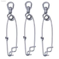 ♕❅✻ 10pcs 400LB-1100LB Stainless Steel Longline Branch Hangers With Fishing Swivels Floatline Tuna Clip Snap Strong Connector