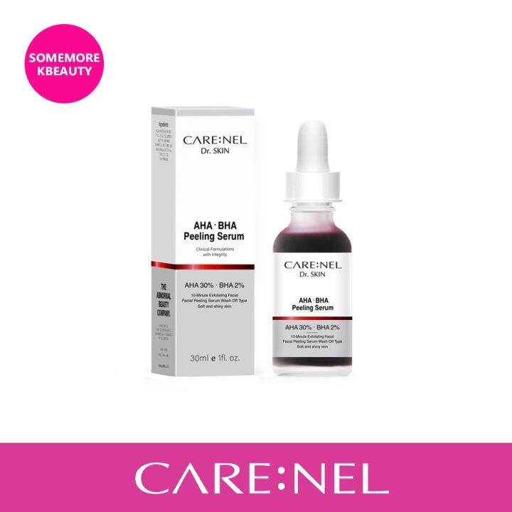 CARENEL Aha Bha Peeling Solution / Facial Serum Remove Acne Scars