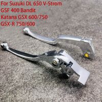 รถจักรยานยนต์โครเมี่ยม Cnc 1คู่ก้านครัชสำหรับรถ Suzuki คลัตช์เบรก Dl 650 V-Current GSXR750 Gsx 600/750 Katana GSF400โจร SV650