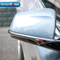 คาร์บอนไฟเบอร์สำหรับ BMW E60 F10 F07 F01 Series 5 7รถกระจกมองหลัง Anti-Collision Strips M สติกเกอร์ประสิทธิภาพอุปกรณ์เสริม