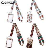 ™◘ J2292 Cartoon Monster Neck Strap Lanyards Keychain Holder ID Card Pass Hang Rope Lariat Lanyard Gifts