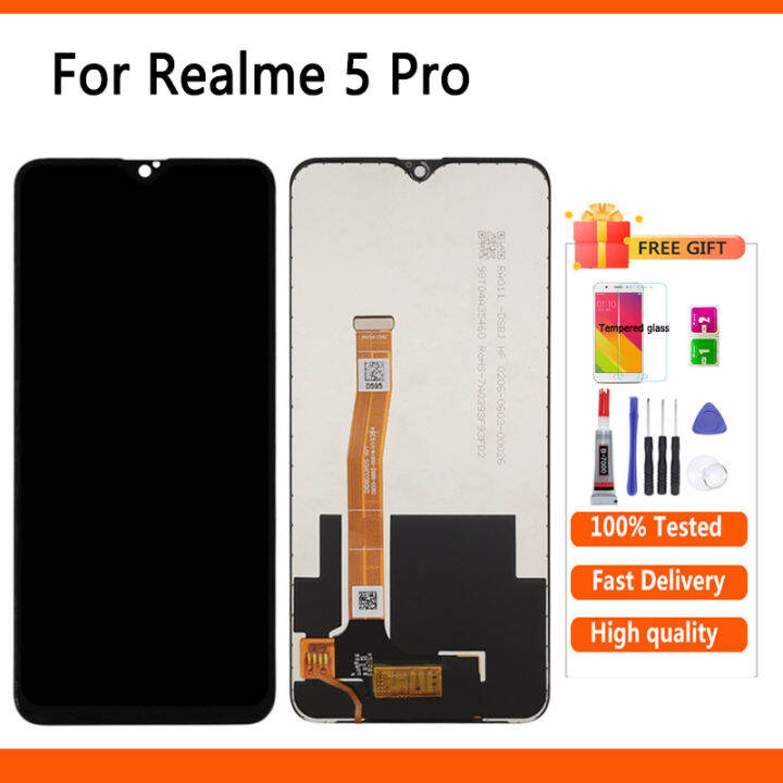 Original LCD For Realme 5 Pro RMX1971 For Realme 5 RMX1911 RMX1919 LCD ...