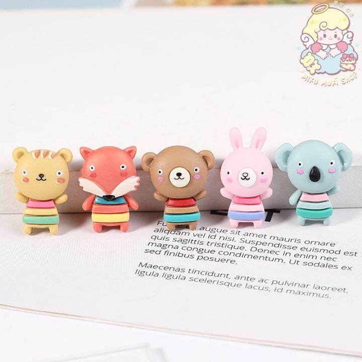 พร้อมส่ง-สติ๊กเกอร์ลายสัตว์น้อยน่ารัก-สติกเกอร์-diy-3d-สติ๊กเกอร์นูน-แถมกาวติด