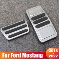 For Ford Mustang 2015 2016 20107 2018 2019 2020 2021 2022 Car Foot Pedal Fuel Accelerator Brake Pedals Cover Pad Accessories