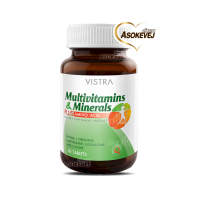 Vistra multivitamins plus amino acid 30 เม็ด วิสทร้า วิตามินรวม และแร่ธาตุ ผสมกรดอะมิโน