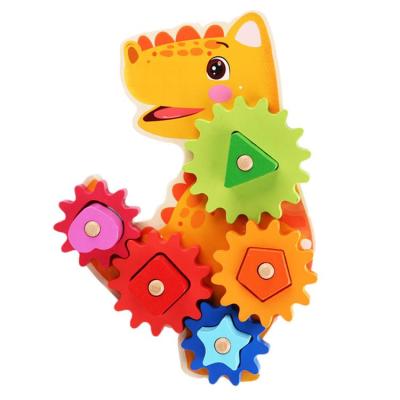 Gear Puzzle Game Interesting Gear Puzzle Blocks Wooden Gear Toy Educational Toddler Toys Montessori Toy Preschool Game Preschool Learning Activities clever