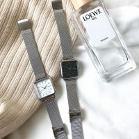 【Hot Sale】 French niche brand watch female ins style student simple light luxury retro Kong square temperament atmosphere