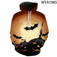 New Fashion Halloween Pumpkin 3D Printed Hoodies Sweatshirts Men Women Children Fashion Pullover Cool Boy Girl Kids Casual Coat