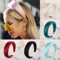 Head Band Head Women Girls Hairband Sweet Hair Headband Hair Fashion Sponge Hoop Satin Headband winter headbands for women