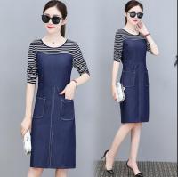 พร้อมส่งจากไทยZASHION ชุดเดรสยีนส์ Classic Denim Women Dress 2021 Collection 7