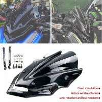 Fit For Kawasaki Z900 2017 2018 2019 Black Motorcycle Windshield Windscreen Z 900 17 18 19 Wind Screen