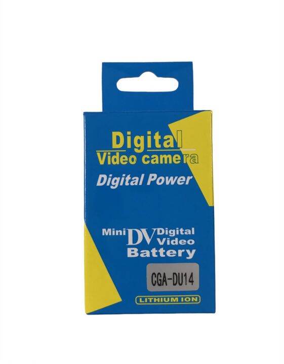 เเบตกล้อง Panasonic Lumix Series Digital Camera Battery DU14 (0141