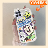 YIWESAN เคสสำหรับ Realme 8i Realme Narzo 50,เคสนิ่มซิลิโคนบัซไลท์เยียร์น่ารักป้องกันเลนส์หลายสีเคสมือถือกันกระแทกทนทานต่อการตกและรอยขีดข่วน