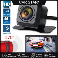 [COD Available] Car Reverse Camera Waterproof Car Rear View Camera Auto Parking Monitor Night Vision Wide Viewing Angle for Automobile MPV Truck