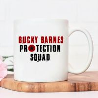 Tv Show The Falcon and The Winter Soldier Water Cup Cool Bucky Barnes Ceramic Mug MCU Comics Superhero Coffee Cups Barnes 1917