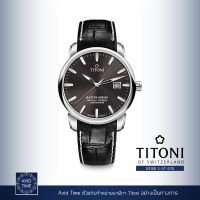 นาฬิกา Titoni Master Series 41mm Anthracite Dial Leather Strap (83188 S-ST-576) Avid Time ของแท้ ประกันศูนย์