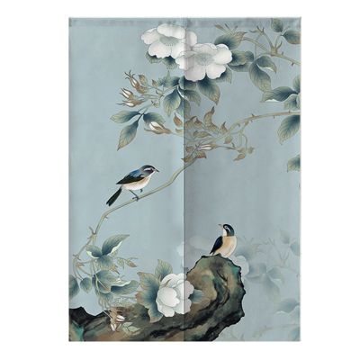 Fashion 2023 Tirai door Noren Japan, tirai door Fengshui ink painting, tirai door entered the kitchen guest room polyester