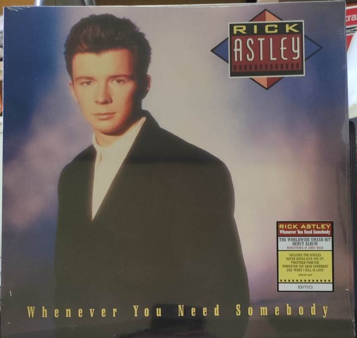 Whenever You Need Somebody by Rick Astley Vinyl LP | Lazada PH