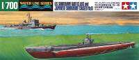 Tamiya 31903 1/700ชุดประกอบโมเดล U.S.S คลาสเรือดำน้ำ Gato &amp; No.13ล่ามญี่ปุ่น