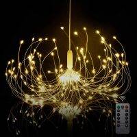 Starburst Light Battery Chandelier Lights 150 LED Umbrella Hanging Decorative Lights for Party Garden Patio Outdoor Using