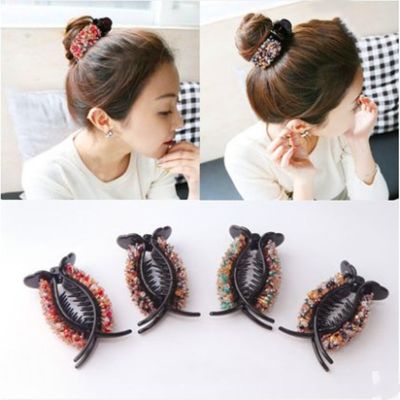 Korean version of new ball head crystal hair curler lazy hair artifact exquisite hair accessories