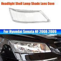 Left Front Headlight Lens Cover Lamp Shade Transparent Shell Replacement Accessories for Hyundai Sonata NF 2008 2009 Head Light Housing Cover