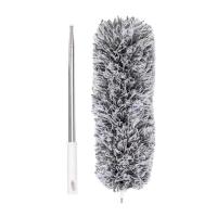 Microfiber Duster Ceiling Duster Washable Duster with Bendable Head and Extension Pole for Ceiling Fan Wall Cabinet Blinds Air Conditioner Car Interior compatible