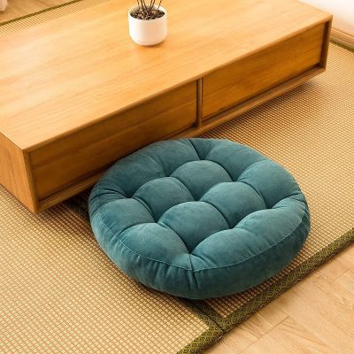 【CW】 Inyahome Floor Round for Seating on Tufted Thick Cushion Balcony