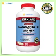 Viên uống bổ khớp Kirkland Signature Glucosamine 1500mg MSM hủ 375 viên