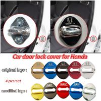 4pcs Honda Stainless Steel Car Door Lock Cover Accessories