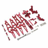 Metal Suspension Arm Steering Block Set for HBX 16889 16889A 16890 16890A SG1601 SG1602 1/16 RC Car Upgrades Parts Kit