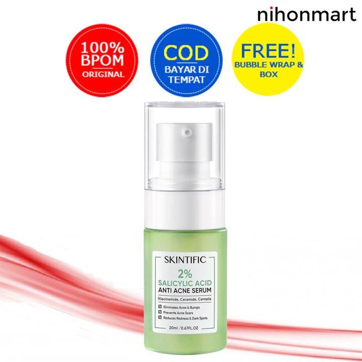 Skintific 2 Salicylic Acid Anti Acne Serum 20ml Lazada Indonesia