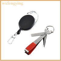 Wxfengying 4 In 1ผูกปมเล็บอย่างรวดเร็วตัดสายเบ็ดก้ามหนีบอุปกรณ์ปลาเหลาเครื่องมือปมเร็วคุณภาพสูง