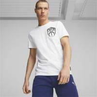 PUMA BASKETBALL - เสื้อยืดบาสเกตบอลชาย Blueprint สีขาว - APP - 62208103