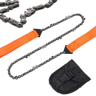 Spot parcel post Outdoor Camping Hand-Pull Chainsaw Portable Saw Survival Tools Hand Pruning Saw Coping Saw Climbing Pocket Saw