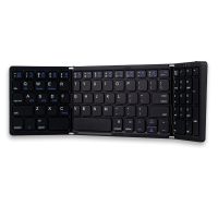 Foldable Keyboard -Folding Wireless Keyboard Rechargeable Mini Keyboard with Touchpad Mouse for Windows Phone PC