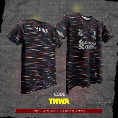 2023 New Liverpool Inwa shirt sublimation (free custom name&) Unisex T-shirt