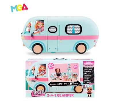 Surprise Doll Camper Barbie Camper Play House Toys Barbie Luxury Dream RV Genuine