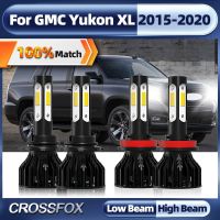 LED Headlight 9005 HB3 H11 Auto Headlamps 240W 40000LM Super Bright Car Light Bulbs For GMC Yukon XL 2015-2017 2018 2019 2020