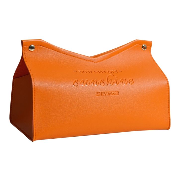 nodic-environmental-pu-leather-napkin-holder-foldable-tissue-box-home-office-waterproof-dustproof-storage-box-sundries-ontainer