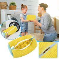 Shoe Washing Net Polyester Brocade Shoe Protection Bag Washing W2T3