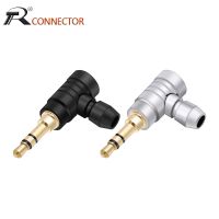 1PC Jack 3.5mm 3 Pole Stereo Audio Right Angle Barss Plug Jack Cable Solder Adapter Connector Watering Systems Garden Hoses
